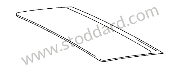 99356405101GRV - COVER for Porsche 911 65-69 &bull; 1967 &bull; 2.0S &bull; Coupe &bull; Manual Gearbox, 5 Speed
