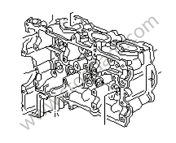 99610400209 - CYLINDER HEAD for Porsche Boxster 986 97-04 &bull; 1997 &bull; Boxster 2.5 &bull; Cabrio &bull; Automatic Gearbox
