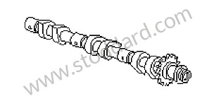 CAMSHAFT INLET / CYLINDER 4-5-6 (99610521655)