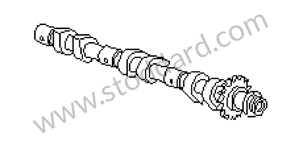 99610521655 - CAMSHAFT for Porsche 996 &bull; 2001 &bull; 996 Carrera 4 &bull; Coupe &bull; Automatic Gearbox