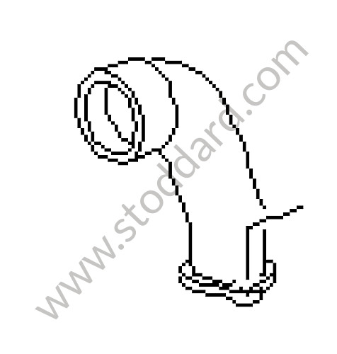 99610644072 - CONNECTION PIECE for Porsche 996 Turbo &bull; 2004 &bull; 996 Turbo &bull; Cabrio &bull; Automatic Gearbox
