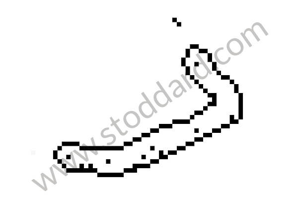 99611012790 - VENT LINE for Porsche 996 Gt3 / Gt3-1 &bull; 2000 &bull; 996 Gt3 &bull; Coupe &bull; Manual Gearbox, 6 Speed