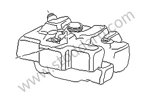 FUEL TANK Left-hand drive