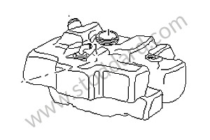 FUEL TANK Left-hand drive