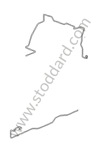 99620136101 - AIR TUBE for Porsche 996 &bull; 2000 &bull; 996 Carrera 2 &bull; Coupe &bull; Automatic Gearbox