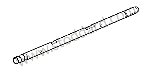 99630310552 - GEAR SHIFT ROD for Porsche 997 Turbo 10-13 &bull; 2011 &bull; 997 Gt2 Rs &bull; Coupe &bull; Manual Gearbox, 6 Speed