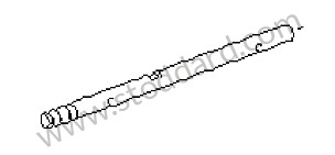 GEAR SHIFT ROD FIFTH AND SIXTH GEAR (99630310651)