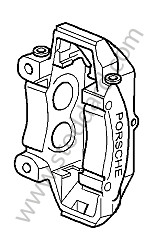FIXED CALLIPER FRONT LEFT (99635142521)