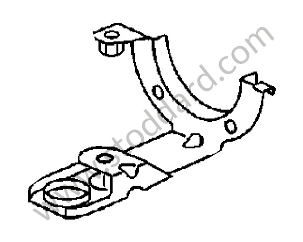 99635517040 - SUPPORT for Porsche 996 &bull; 2004 &bull; 996 Carrera 4 &bull; Coupe &bull; Automatic Gearbox