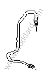 BRAKE LINE Left-hand drive (99635531540)