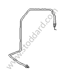 BRAKE LINE Left-hand drive (99635532744)