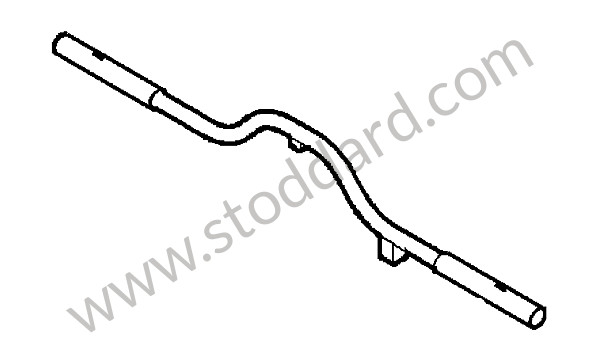 99650141100GRV - PIPE for Porsche 997 Gt3 / Gt3-2 &bull; 2008 &bull; 997 Gt3 3.6 &bull; Coupe &bull; Manual Gearbox, 6 Speed