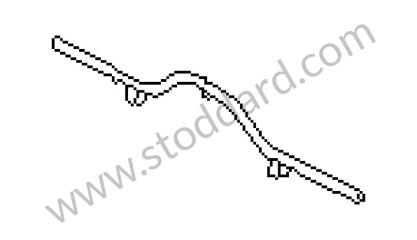 99650141100GRV - PIPE for Porsche 996 Gt3 / Gt3-1 &bull; 2000 &bull; 996 Gt3 &bull; Coupe &bull; Manual Gearbox, 6 Speed