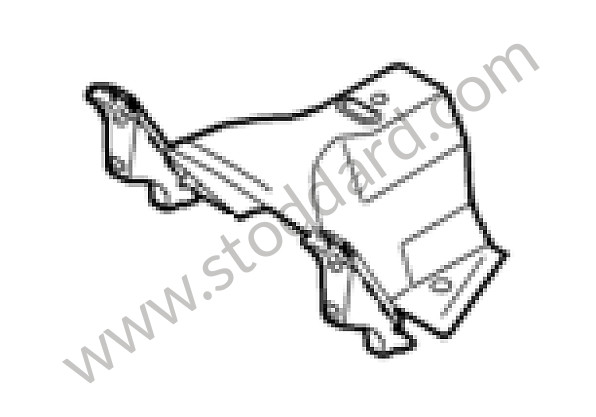 99650175100GRV - EXTENSION for Porsche 997 05-08 &bull; 2005 &bull; 997 C2 &bull; Coupe &bull; Manual Gearbox, 6 Speed