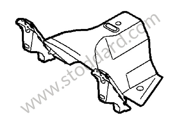 99650175100GRV - EXTENSION for Porsche 997 Gt3 / Gt3-2 &bull; 2009 &bull; 997 Gt3 3.6 &bull; Coupe &bull; Manual Gearbox, 6 Speed