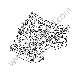 BODY FRONT SECTION  (99650191100GRV)