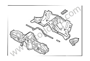 SEAT WELL  (99650194900GRV)