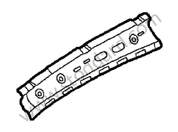 99650230603GRV - ROOF FRAME for Porsche 997 09-12 &bull; 2009 &bull; 997 C4 &bull; Coupe &bull; Pdk Gearbox