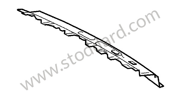 99650256100GRV - CROSS MEMBER for Porsche 996 &bull; 2000 &bull; 996 Carrera 4 &bull; Cabrio &bull; Automatic Gearbox
