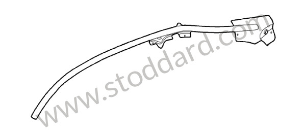 99750261900GRV - PIPE for Porsche 997 05-08 &bull; 2006 &bull; 997 C4S &bull; Coupe &bull; Manual Gearbox, 6 Speed