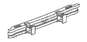 BUMPER REINFORCEMENT OPTION: VERSION FOR SAUDI ARABIA (Option code: M215)