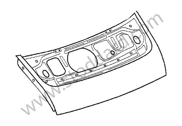 99651222101G2X - COVER for Porsche 996 &bull; 2004 &bull; 996 Carrera 4S &bull; Coupe &bull; Automatic Gearbox
