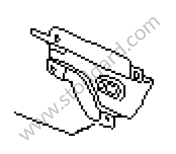99653752400GRV - BRACKET for Porsche Boxster 986 97-04 &bull; 2000 &bull; Boxster 2.7 &bull; Cabrio &bull; Automatic Gearbox