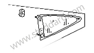 REAR GLASS LEFT (99654311106)