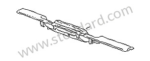 LINING Left-hand drive / boxster red / boxster red (M31) / LEATHER / OPTION: INNER DOOR SILLS IN LEATHER  (Option code: IXTG), OPTION: SEATING POSITION CONTROL FOR CONFORT SEAT, LEFT (Option code: M537) (99655198030M31)