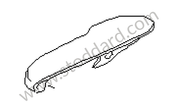 99655205902EFM - COVER for Porsche 996 &bull; 1999 &bull; 996 Carrera 2 &bull; Cabrio &bull; Automatic Gearbox