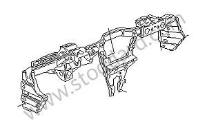 RETAINING FRAME Left-hand drive