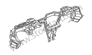 RETAINING FRAME Left-hand drive