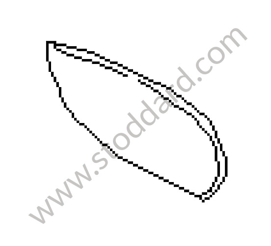 99655208705S18 - COVER for Porsche Boxster 986 97-04 &bull; 1998 &bull; Boxster 2.5 &bull; Cabrio &bull; Manual Gearbox, 5 Speed