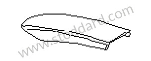COVER Left-hand drive / black / black (A11) / LEATHER (99655215503A11)