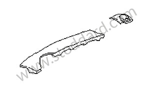 COVER Left-hand drive / black grey / black grey (B12) / Up to serial number 98vs6 04498 (99655218102B12)