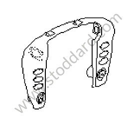 TRIM FOR SWITCH Left-hand drive / jade green / jade green (J31) / LEATHER / OPTION: CENTER AIR VENT BRACKET IN LEATHER (Option code: IXNN) (99655296708J31)