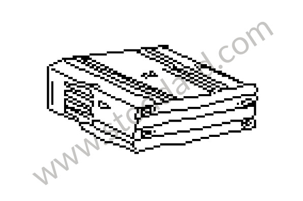 99655298100G11 - TRAY for Porsche Boxster 986 97-04 &bull; 2004 &bull; Boxster 2.7 &bull; Cabrio &bull; Automatic Gearbox