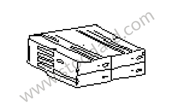 99655298101A11 - TRAY for Porsche Boxster 986 97-04 &bull; 2002 &bull; Boxster 2.7 &bull; Cabrio &bull; Manual Gearbox, 5 Speed