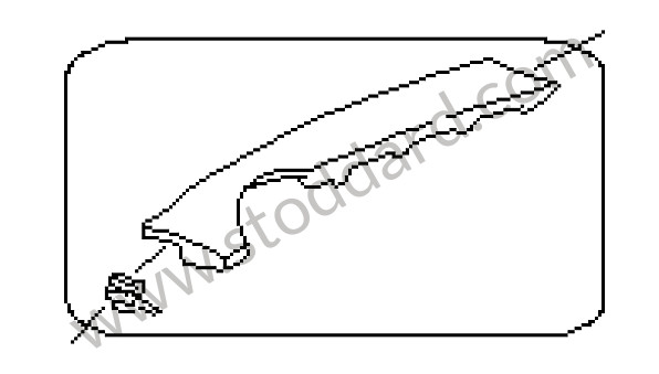 99655298904S31 - DEFROSTER TRIM for Porsche 996 Turbo &bull; 2001 &bull; 996 Turbo &bull; Coupe &bull; Manual Gearbox, 6 Speed