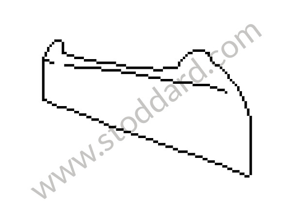 99655299300T12 - COVER for Porsche 996 &bull; 2003 &bull; 996 Carrera 4S &bull; Cabrio &bull; Automatic Gearbox