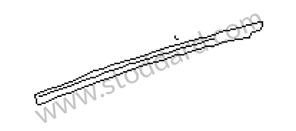 99655518704C52 - LINING for Porsche 996 &bull; 2003 &bull; 996 Carrera 2 &bull; Targa &bull; Automatic Gearbox