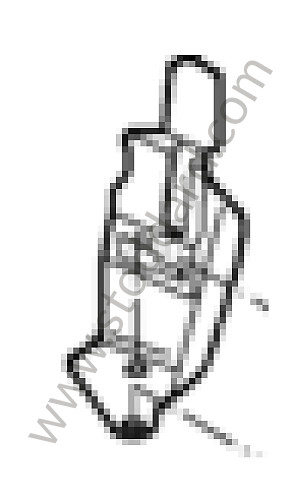99655550300 - SUPPORT for Porsche 997 05-08 &bull; 2007 &bull; 997 C4 &bull; Targa &bull; Automatic Gearbox