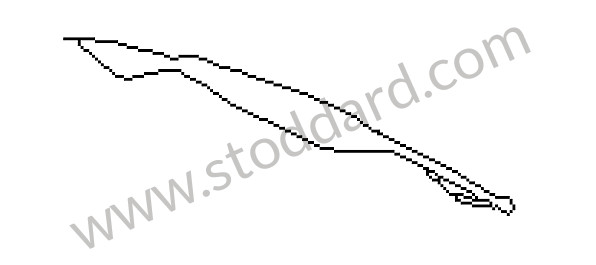 99656108902 - RESTRAINING STRAP for Porsche 996 &bull; 1998 &bull; 996 Carrera 2 &bull; Cabrio &bull; Automatic Gearbox