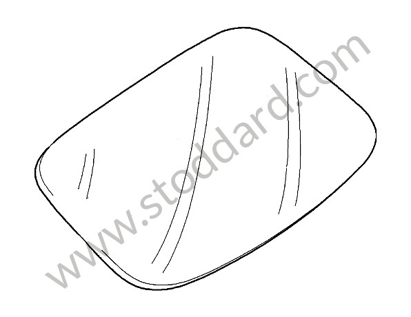 99656110100 - REAR WINDOW for Porsche 997 Turbo 07-09 &bull; 2008 &bull; 997 Turbo &bull; Cabrio &bull; Manual Gearbox, 6 Speed