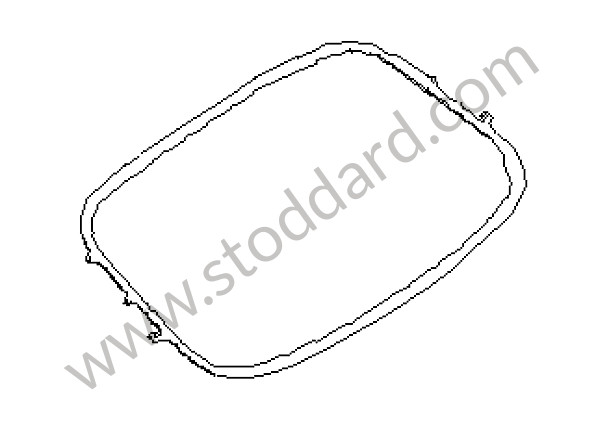 99656120300 - FRAME for Porsche 996 &bull; 1999 &bull; 996 Carrera 4 &bull; Cabrio &bull; Manual Gearbox, 6 Speed