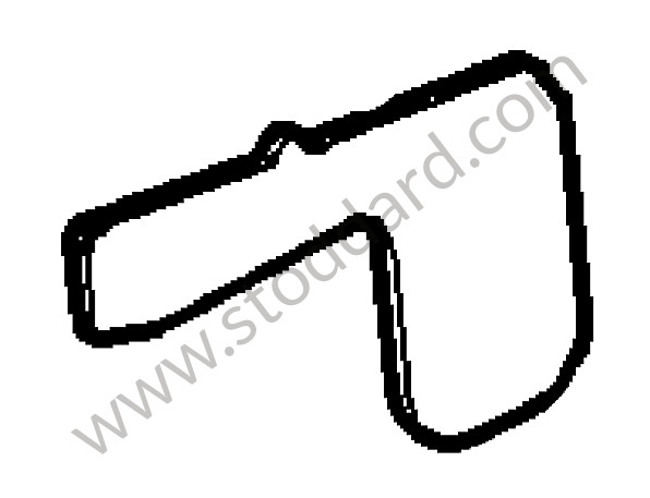 99656190400 - GASKET for Porsche 997 09-12 &bull; 2011 &bull; 997 C2 Gts &bull; Cabrio &bull; Manual Gearbox, 6 Speed