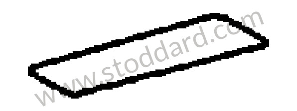 99656190400 - GASKET for Porsche 996 &bull; 2002 &bull; 996 Carrera 4S &bull; Cabrio &bull; Manual Gearbox, 6 Speed