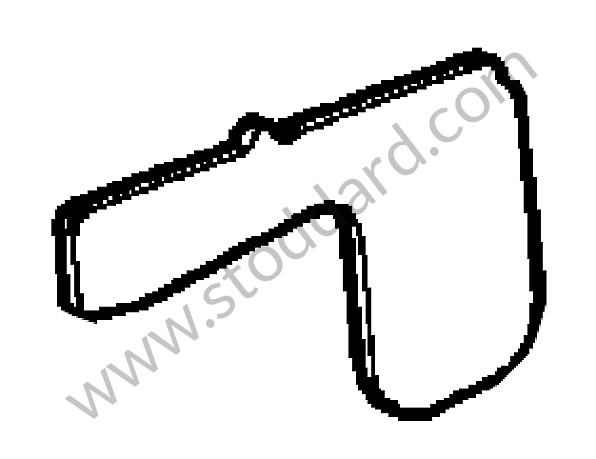 99656190400 - GASKET for Porsche 997 Turbo 07-09 &bull; 2008 &bull; 997 Turbo &bull; Cabrio &bull; Automatic Gearbox