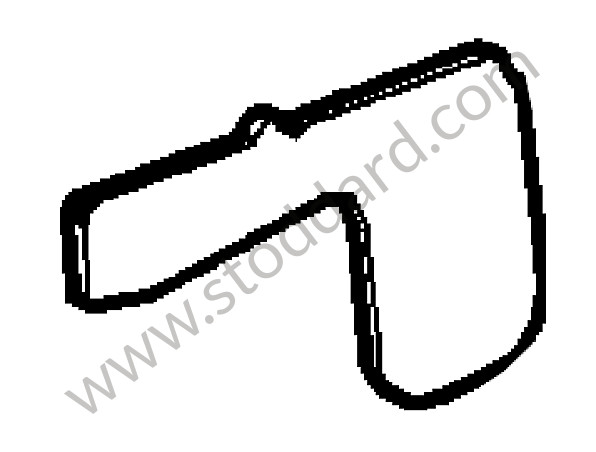 99656190400 - GASKET for Porsche 997 Turbo 10-13 &bull; 2011 &bull; 997 Turbo S &bull; Cabrio &bull; Pdk Gearbox