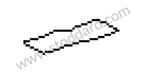 99656190400 - GASKET for Porsche 996 Turbo &bull; 2004 &bull; 996 Turbo &bull; Cabrio &bull; Manual Gearbox, 6 Speed